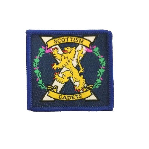 Picture of 45mm x 45mm TRF- Scottish Cadets Badge - Pack of 5 - Pack of 5
