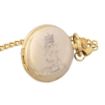 Picture of Full Hunter Pocket Watch with SCOTS Cap Badge, Chain - GP - Quartz Battery