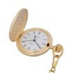 Picture of Full Hunter Pocket Watch with SCOTS Cap Badge, Chain - GP - Quartz Battery