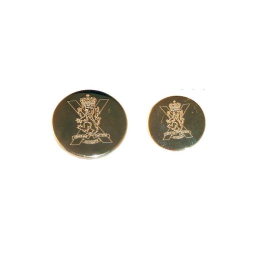 Picture of SCOTS Blazer Buttons - Stamped - Small – Gilt