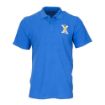 Picture of SCOTS - Blue Polo Shirt with Embroidered Cap Badge on Left Chest - Large