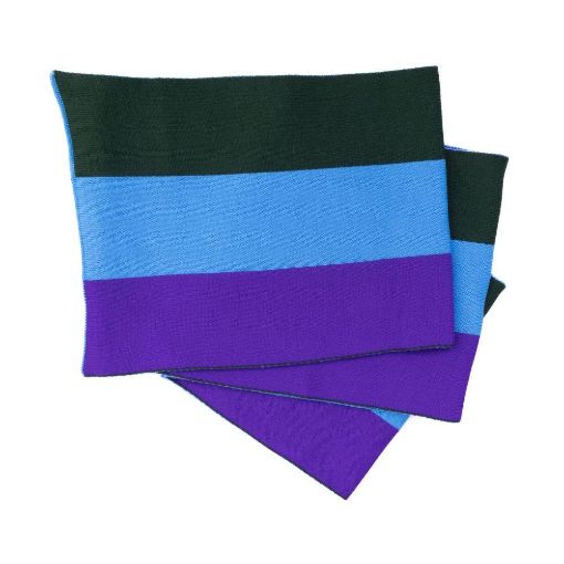 Picture of SCOTS Striped Scarf (Single Sided)
