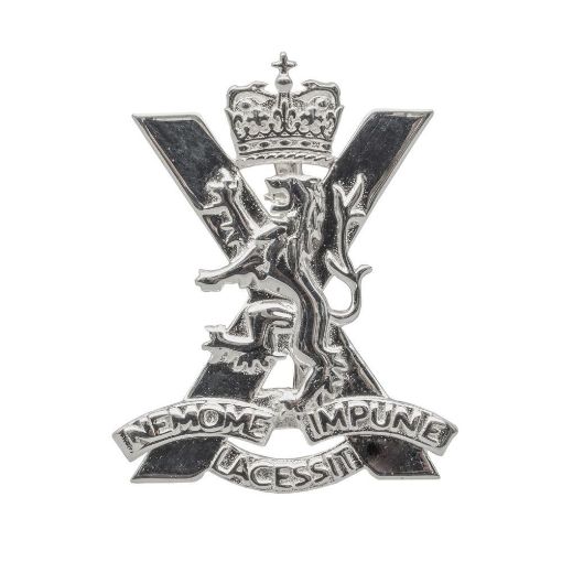 Picture of SCOTS Brooch - Sterling Silver - Supplied in Blue Box