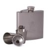 Picture of SCOTS Metal Hip Flask - 6oz with Filler & 2 Cups