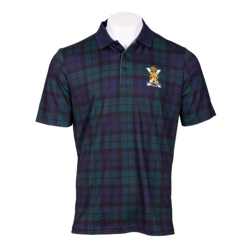 Picture of SCOTS Crawford Polo Tops with Regimental Cap Badge on Left Chest - Ex Large 